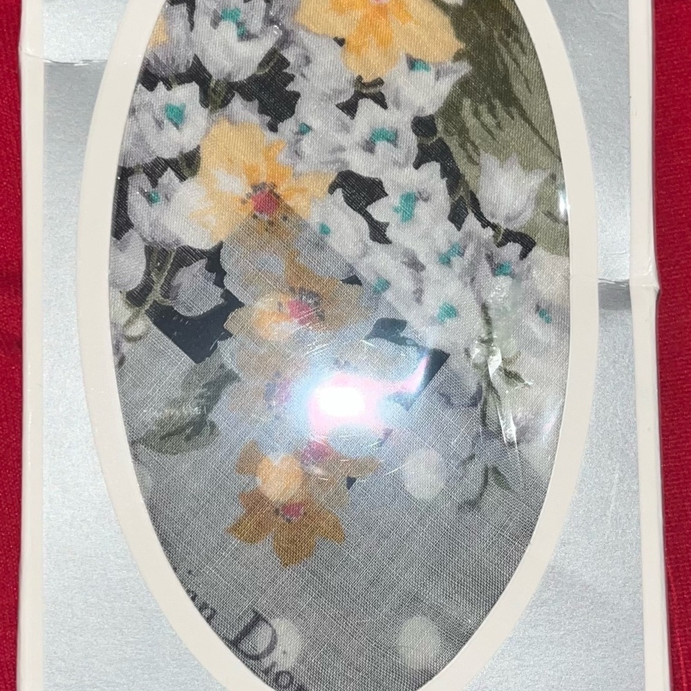 Christian Dior Floral Scarf
